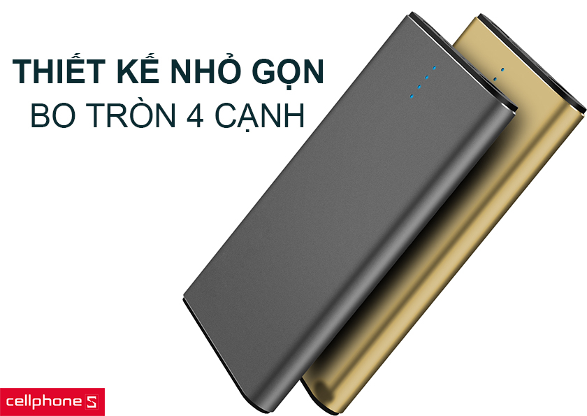 Pin dự phòng OPPO 10000 mAh sở hữu thiết kế nhỏ gọn - trang nhã