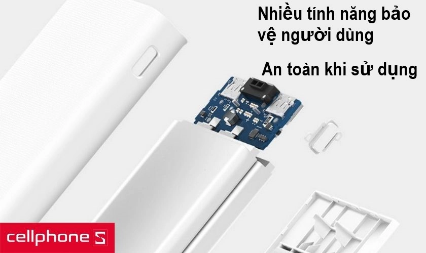 Hiệu suất cao, an toàn với những công nghệ chống quá nhiệt, bảo điện áp đầu ra