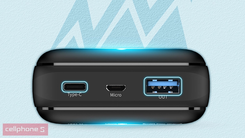 Pin dự phòng Energizer 20.000 mAh QE20013PQ - Thiết kế nhỏ gọn