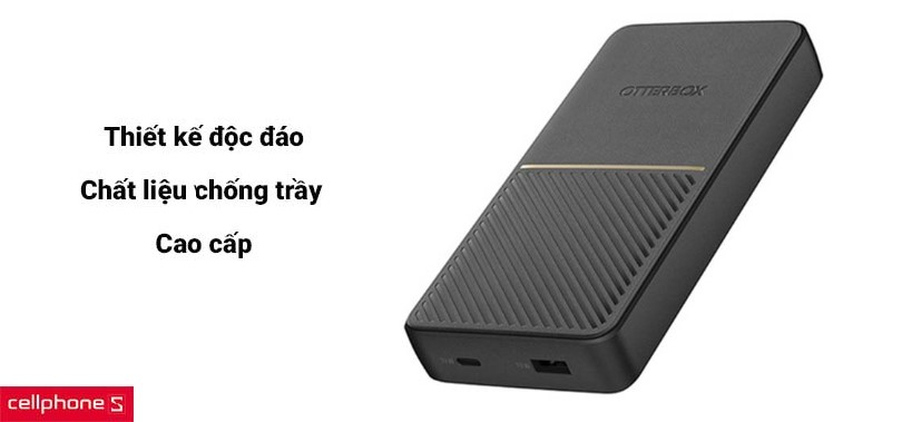 Thiết kế độc đáo, chống trầy cao cấp