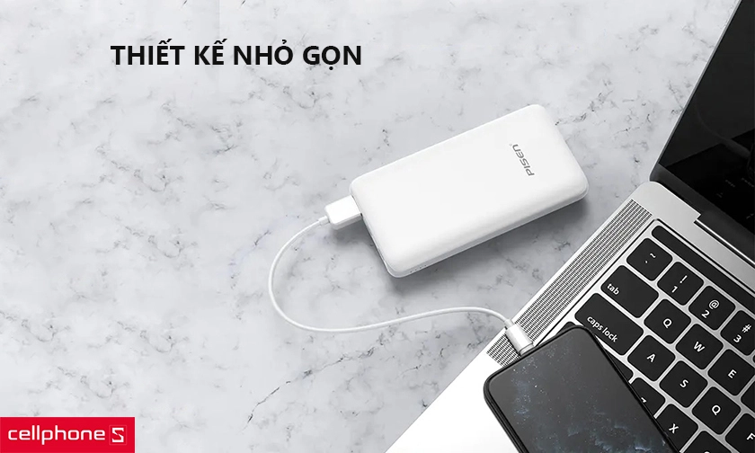 Kiểu dáng thiết kế nhỏ gọn, mỏng nhẹ dễ mang theo