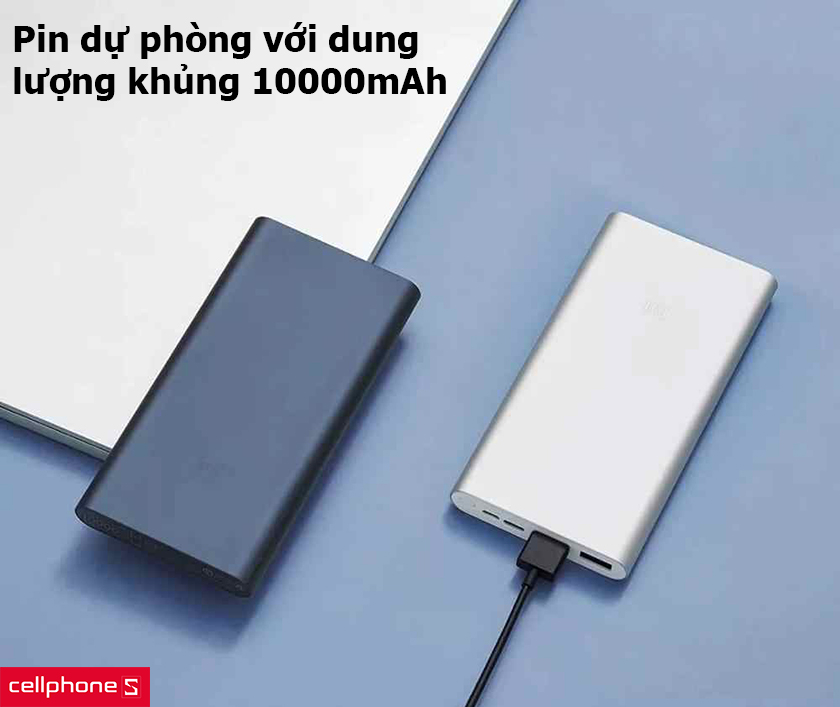 Pin dự phòng với dung lượng khủng 10000mAh