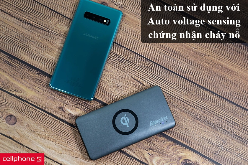 An toàn sử dụng với công nghệ Auto voltage sensing, chứng nhận chứng cháy nổ