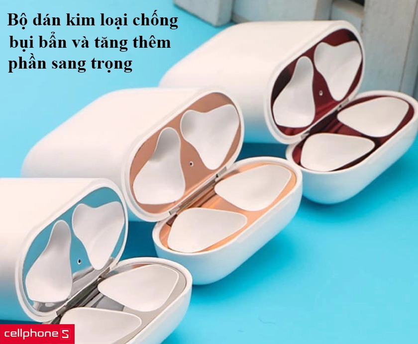 Bộ dán kim loại chống bụi bẩn và tăng thêm phần sang trọng