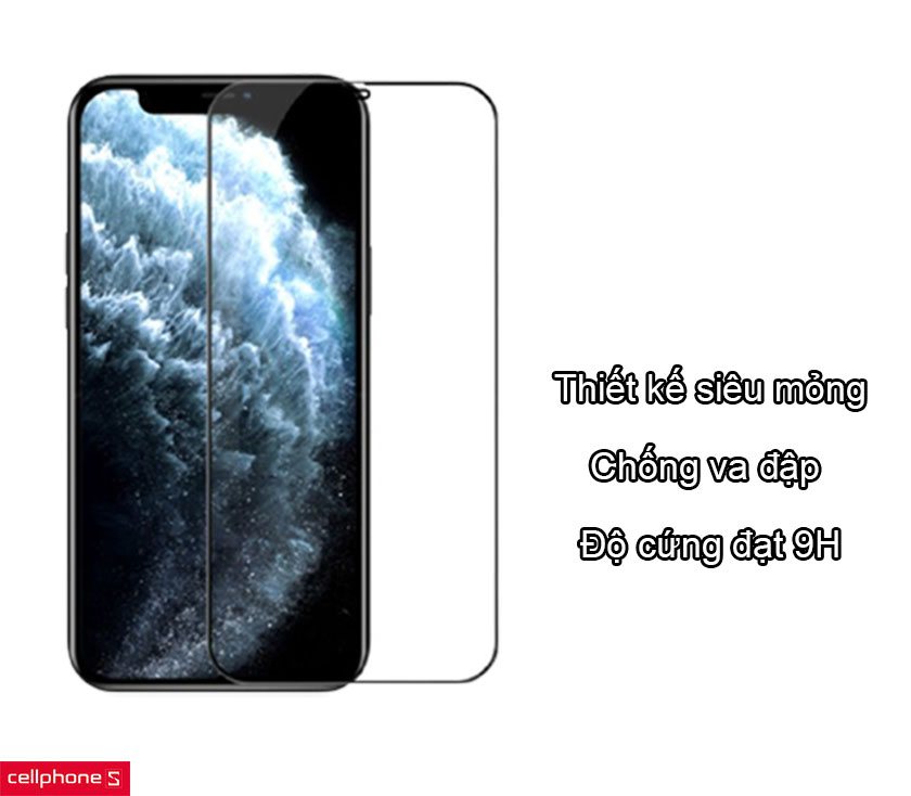 Kính cường lực iPhone 12/12 Pro Belkin trong suốt