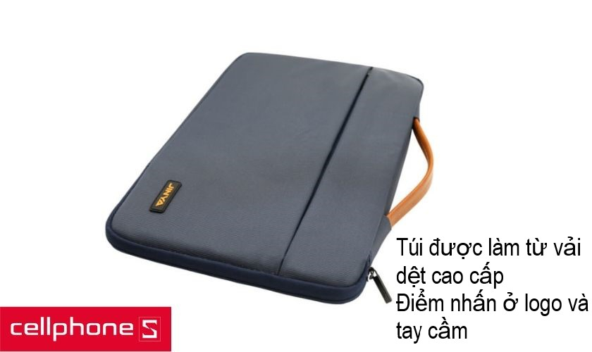 Vẻ ngoài đơn giản nhưng vẫn vô cùng chắc chắn với chất liệu vải dệt cao cấp