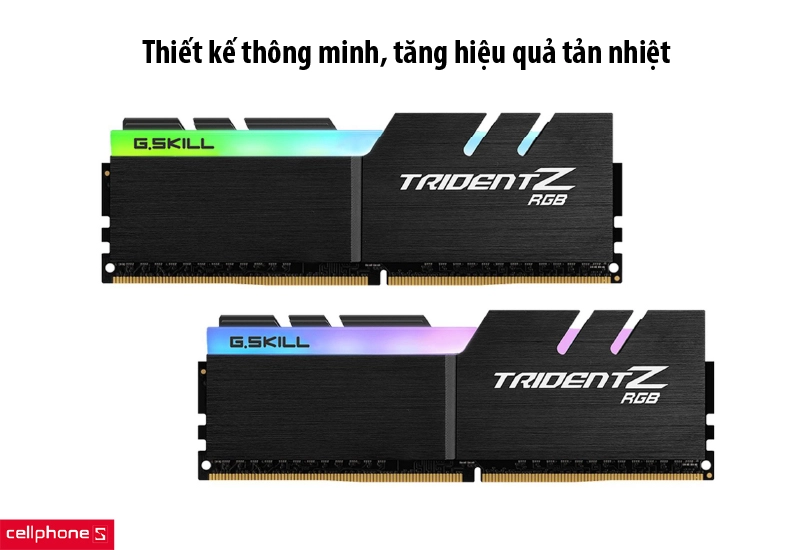 RAM PC G.Skill Trident Z RGB 16GB (2X8GB) 3000MHz DDR4