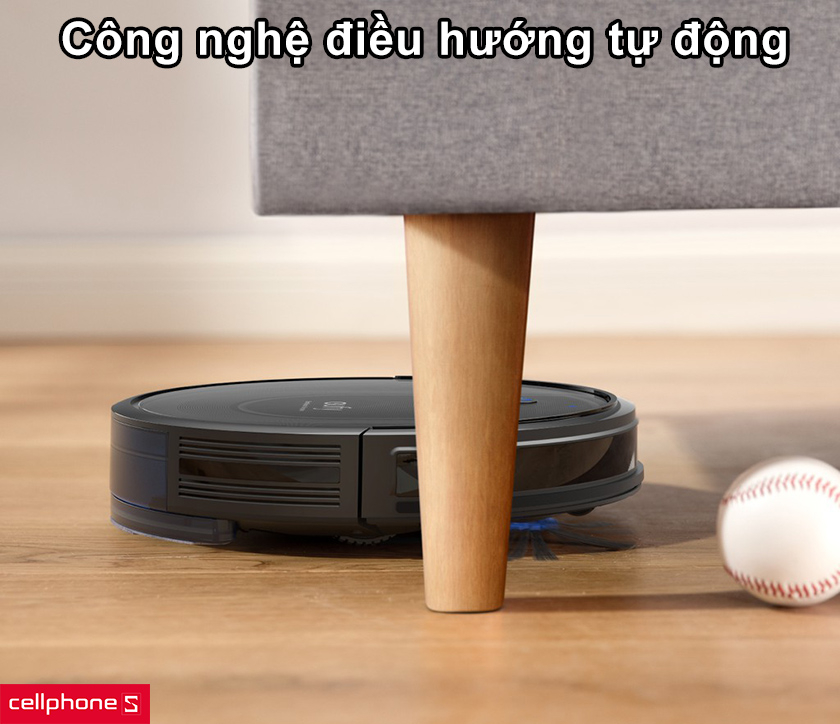 Lực hút mạnh đến 2000Pa, công nghệ điều hướng tự động