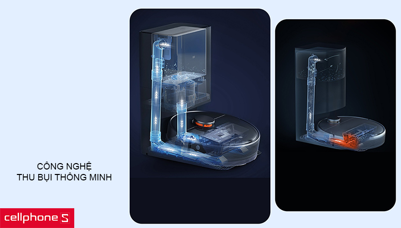 Công nghệ hút bụi tự động thông minh