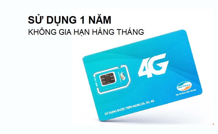 Không cần gia hạn gói cước hàng tháng