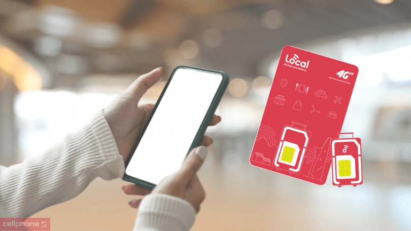 Sim 4G Local A89S 4GB/ngày