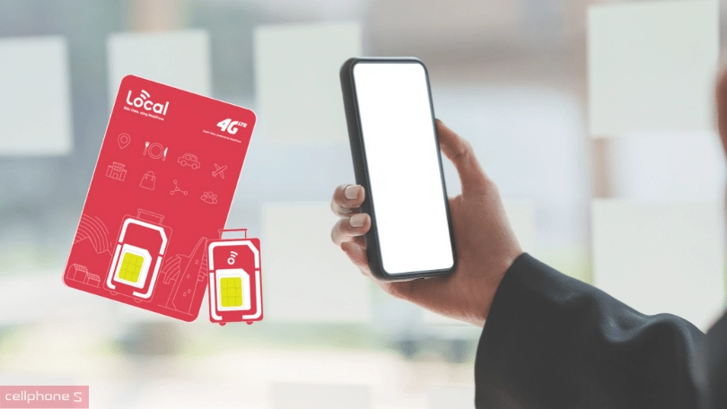 Sim 4G Local A99S 5GB/ ngày 