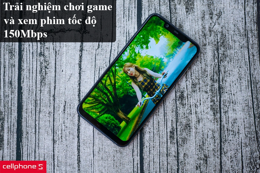 Trải nghiệm chơi game và xem phim tốc độ siêu data
