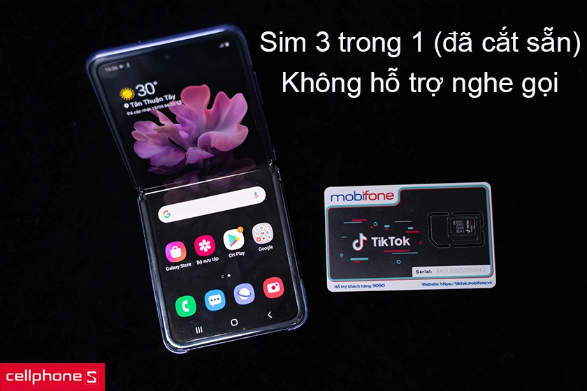 Sim thuần 4G 3 trong 1 thích hợp với tất cả thiết bị công nghệ