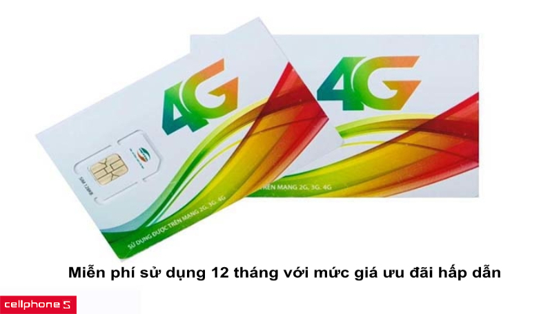 Miễn phí sử dụng 12 tháng hấp dẫn nhưng giá cả lại phải chăng