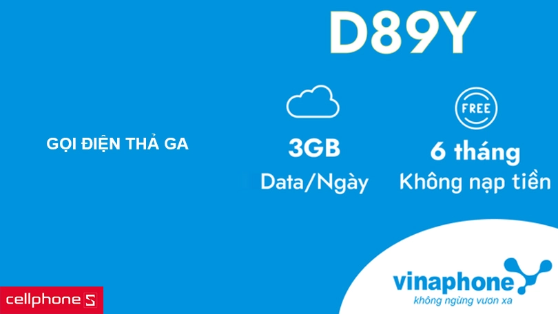 Đánh giá Sim 4G Vinaphone D89Y 3GB/Ngày Free 6 tháng