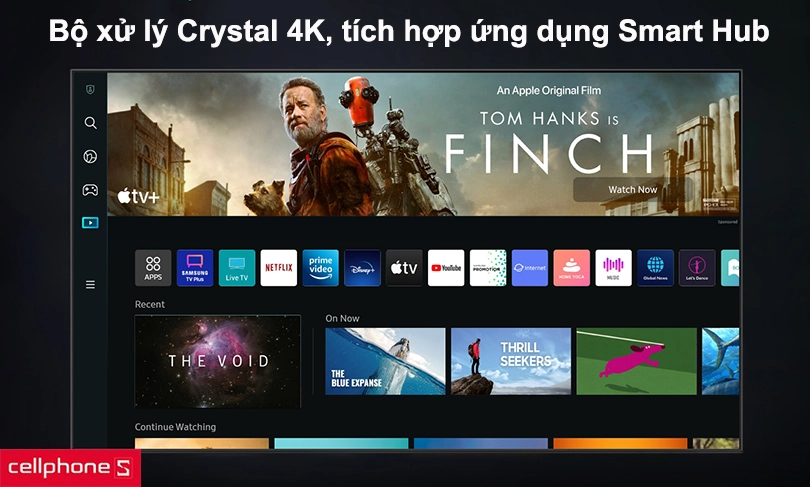 Smart TV Samsung Crystal UHD 60inch 60BU8000