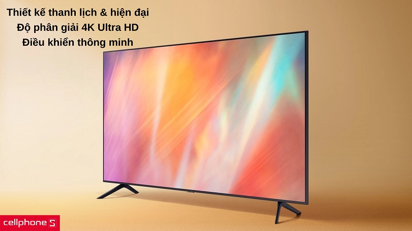 Smart Tivi Samsung Crystal UHD 4K 55 INCH UA55AU7700KXXV