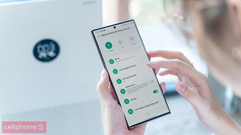 Hướng dẫn kết nối Xiaomi Purifier 4 Lite với ứng dụng