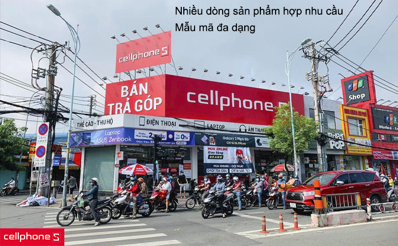 Đa dạng mẫu mã, dễ chọn lựa