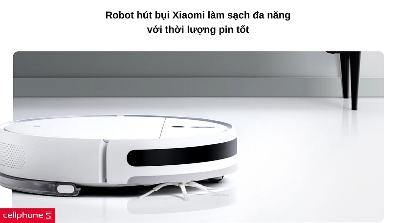 Đánh giá tính năng robot hút bụi lau nhà Xiaomi thông minh