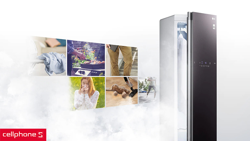 Tủ chăm sóc quần áo thông minh LG Styler - kHả năng khử mùi hiệu quả