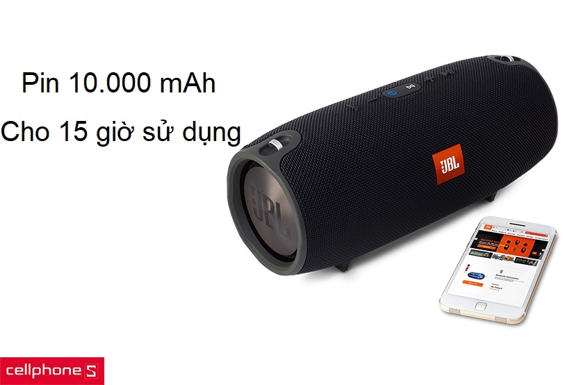 Dung lượng pin 10000mAh cho thời lượng sử dụng ấn tượng