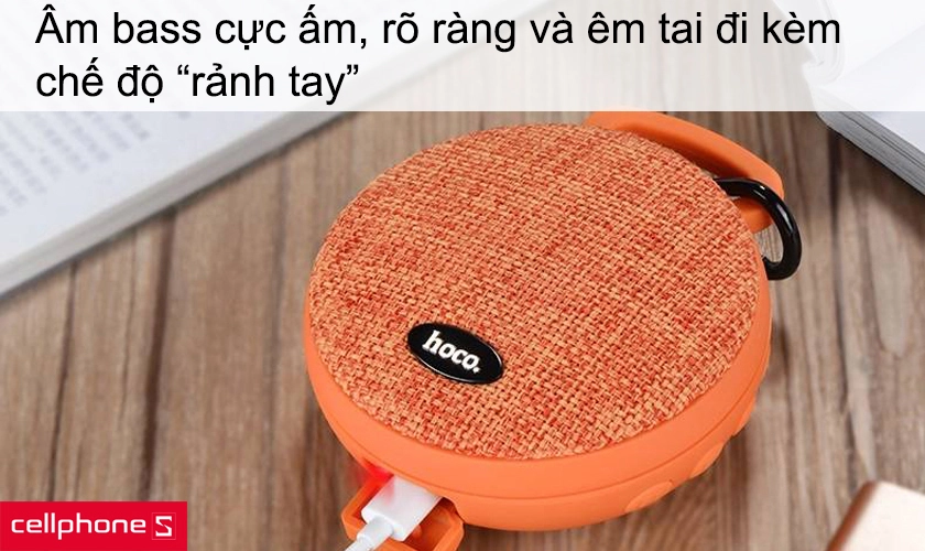 Âm bass cực ấm, rõ ràng và êm tai đi kèm chế độ “rảnh tay”