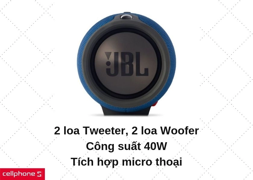 Chất lượng âm thanh tuyệt hảo với âm bass sống động cùng micro đa dụng được tích hợp sẵn