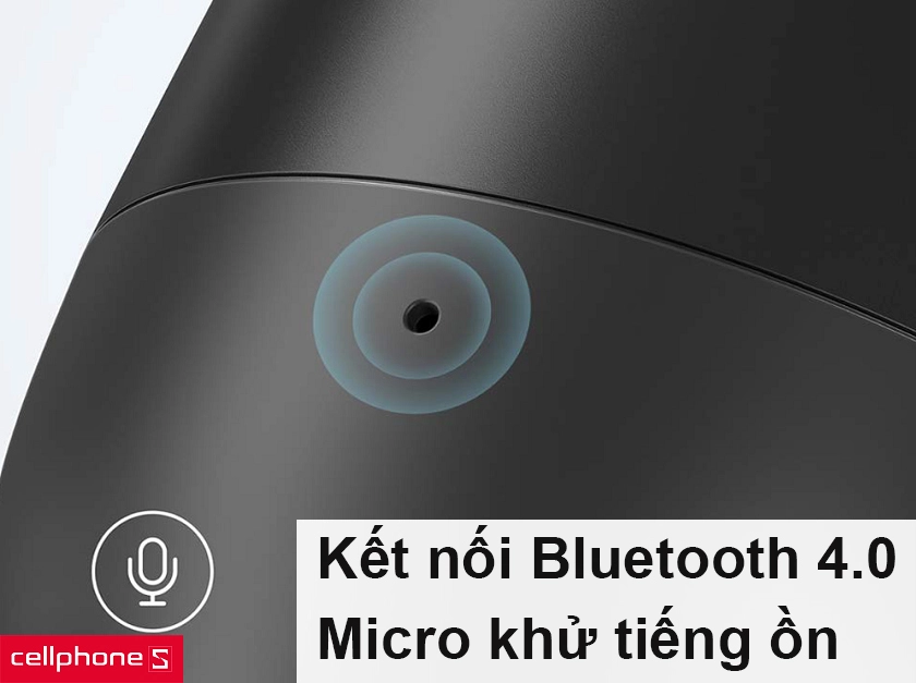 Kết nối bluetooth 4.0 mới nhất, micro khử tiếng ồn tiện lợi