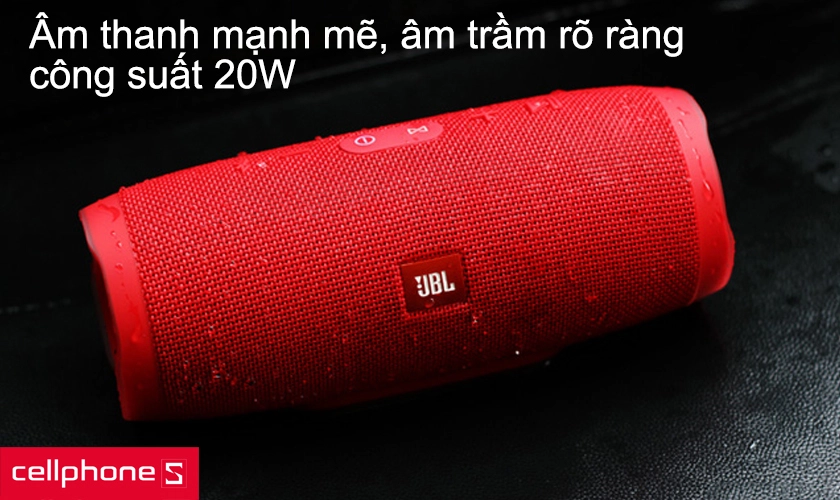 Âm thanh mạnh mẽ, âm trầm rõ ràng , công suất 20W