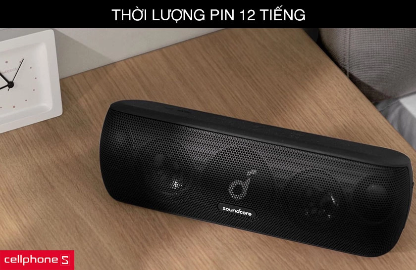 thời lượng pin 12 tiến