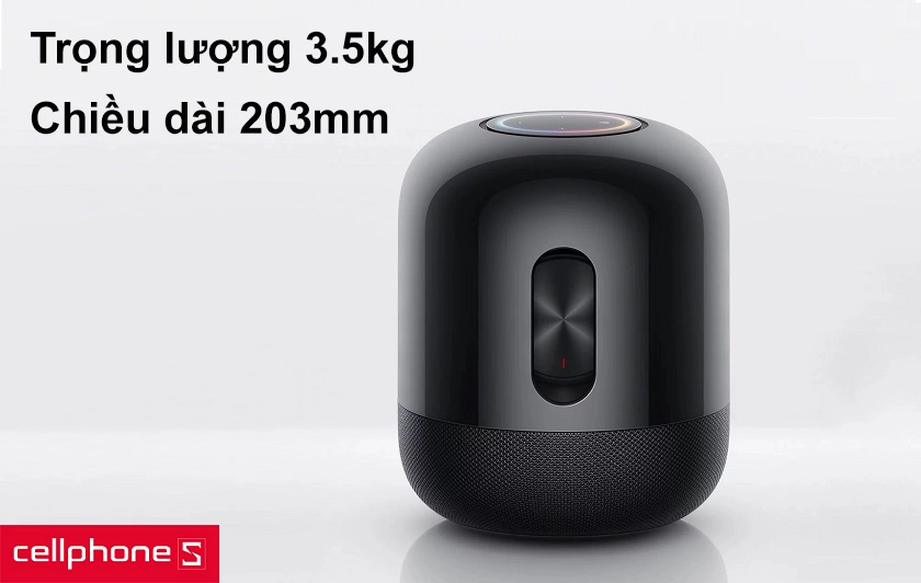 Trọng lượng 3.5kg, chiều dài 203mm