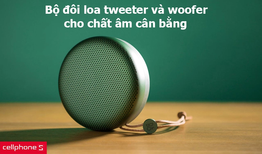 Bộ đôi loa tweeter và woofer cho chất âm cân bằng