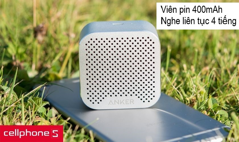 viên pin 400 mAh cho 4 tiếng phát nhạc