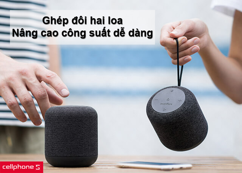 Kết nối với loa khác dễ dàng