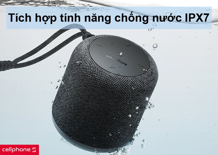 tính năng chống nước IPX7