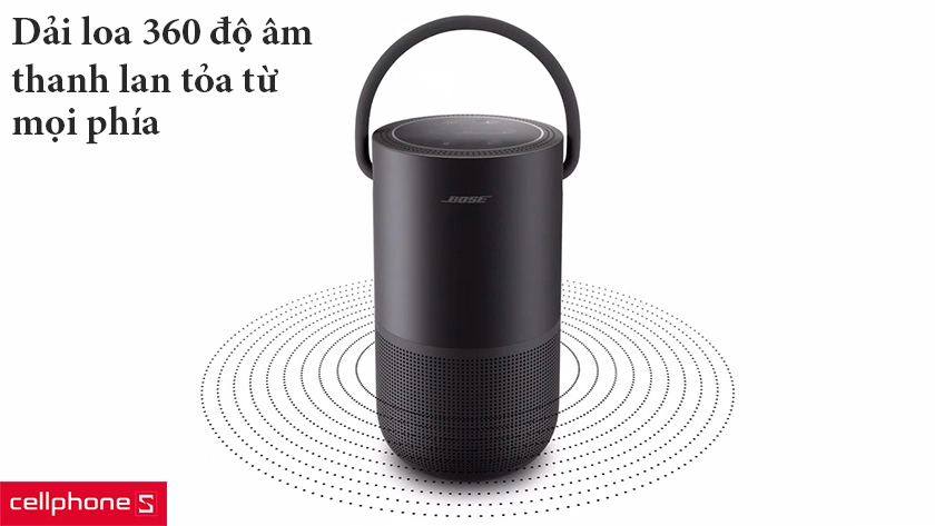Dải loa 360 độ âm thanh lan tỏa từ mọi phía