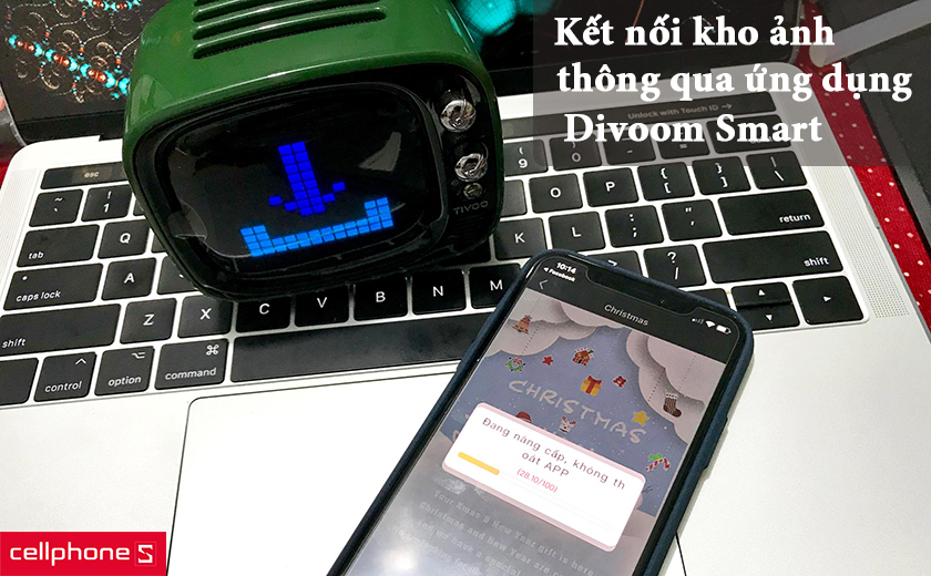 Kết nối kho ảnh thông qua Divoom Smart 