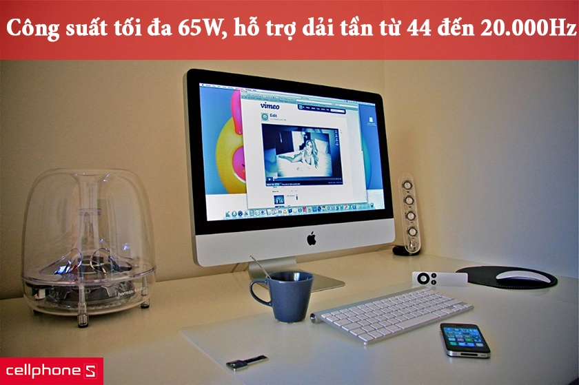 công suất tối đa 65W