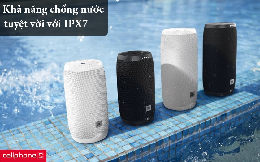 khả năng chống nước tuyệt vời với IPX7