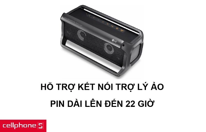 Hỗ trợ kết nối với trợ lý ảo cùng viên pin lên đến 22 giờ