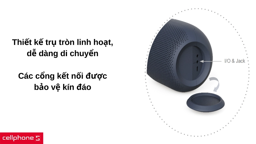 Di chuyển linh hoạt, thiết kế dễ dàng sử dụng