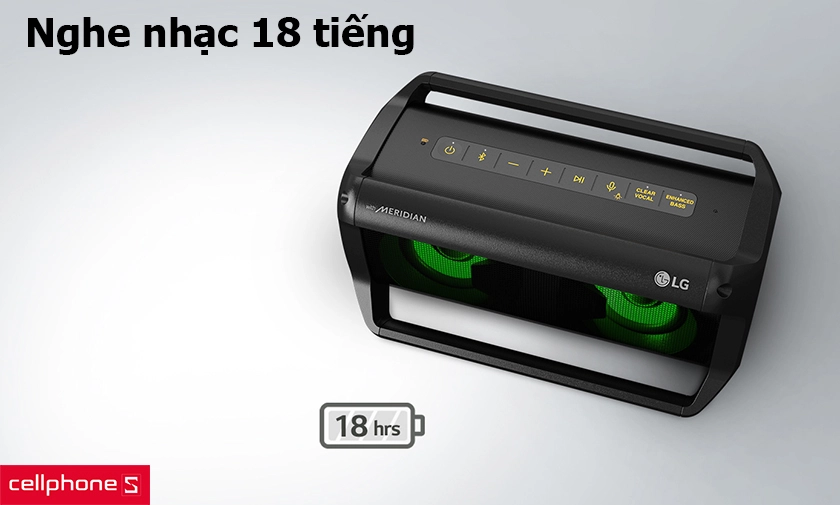 Nghe nhạc 18 tiếng