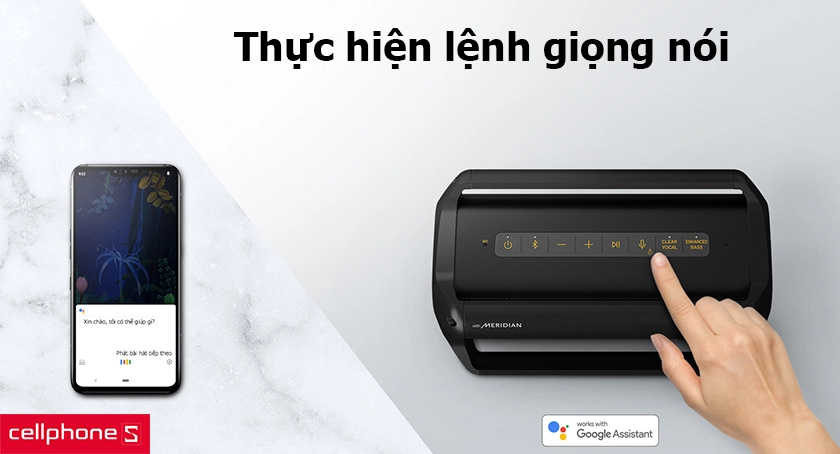 thực hiện lệnh giọng nói