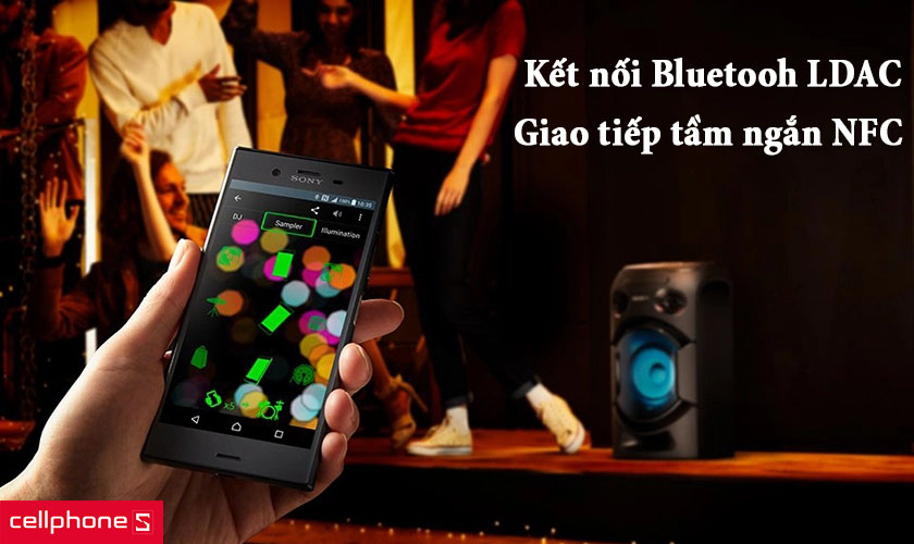 kết nối với bluetooth, NFC