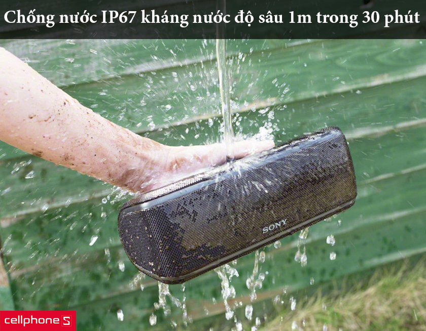 Chống nước tiêu chuẩn IP67