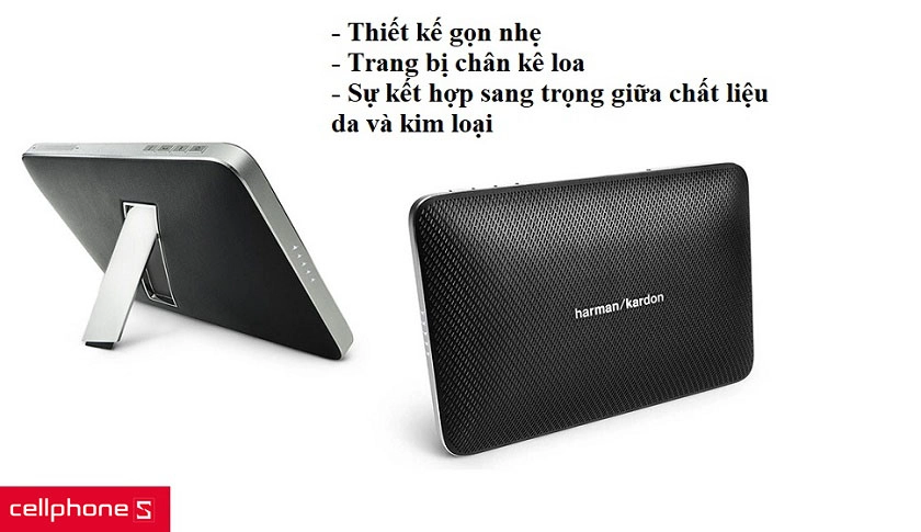 Thiết kế viền kim loại chắc chắn cùng chất liệu da sang trọng