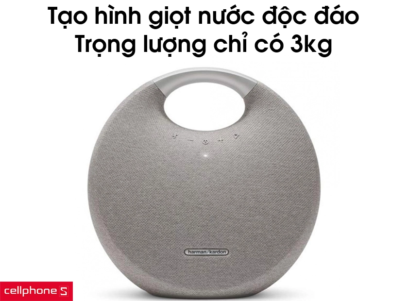 Tạo hình giọt nước độc đáo cùng trọng lượng chỉ có 3kg
