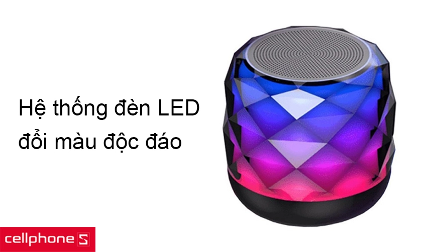Đèn LED đổi màu mới lạ cho trải nghiệm âm thanh thú vị